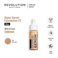 Relove By Revolution Super Serum Foundation F3 25ml - My Store