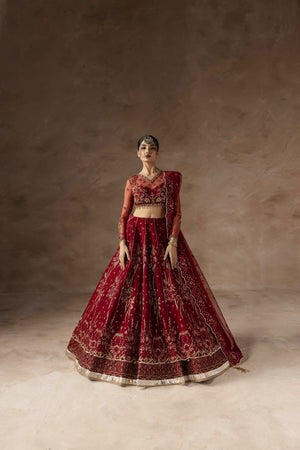 Eblouir By Imran Ramzan Unstitched 3 Piece Luxury Formals Collection'2025-Rose d’Amour