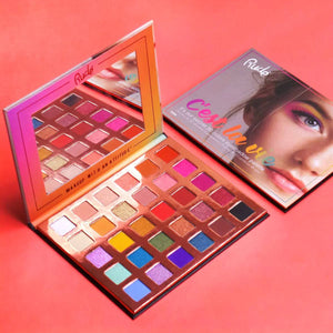 Rude Cosmetics - C'est La Vie - 30 Eyeshadow Palette - My Store
