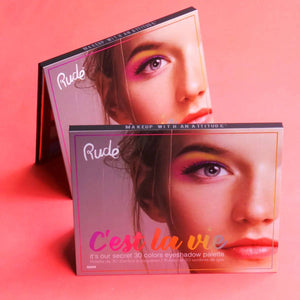 Rude Cosmetics - C'est La Vie - 30 Eyeshadow Palette - My Store