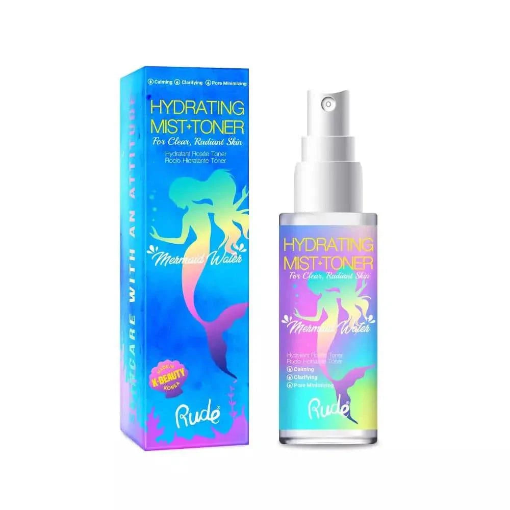 Rude Cosmetics - Mermaid Water Hydrating Mist Toner - My Store