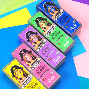 Rude Cosmetics - Pirates Chest Metallic Peel-off Mask - My Store