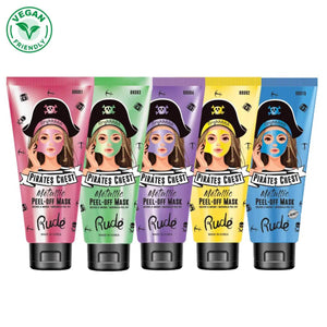 Rude Cosmetics - Pirates Chest Metallic Peel-off Mask - My Store