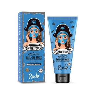 Rude Cosmetics - Pirates Chest Metallic Peel-off Mask - My Store