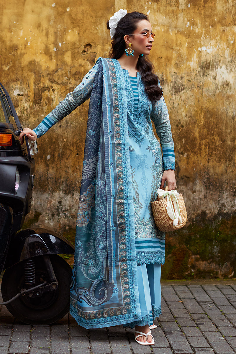 Saffira By Gulaal Unstitched 3 Piece Luxury Lawn Collection'2025-Inayah