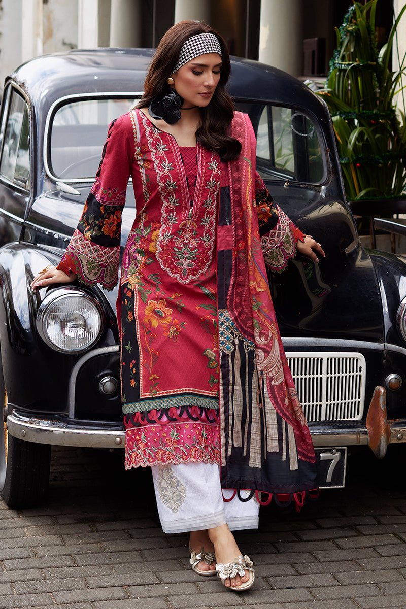 Saffira By Gulaal Unstitched 3 Piece Luxury Lawn Collection'2025-Amelia