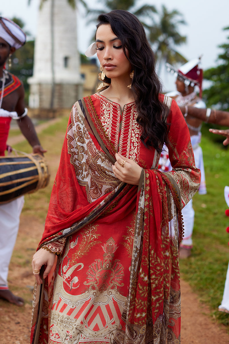 Saffira By Gulaal Unstitched 3 Piece Luxury Lawn Collection'2025-Zhuri