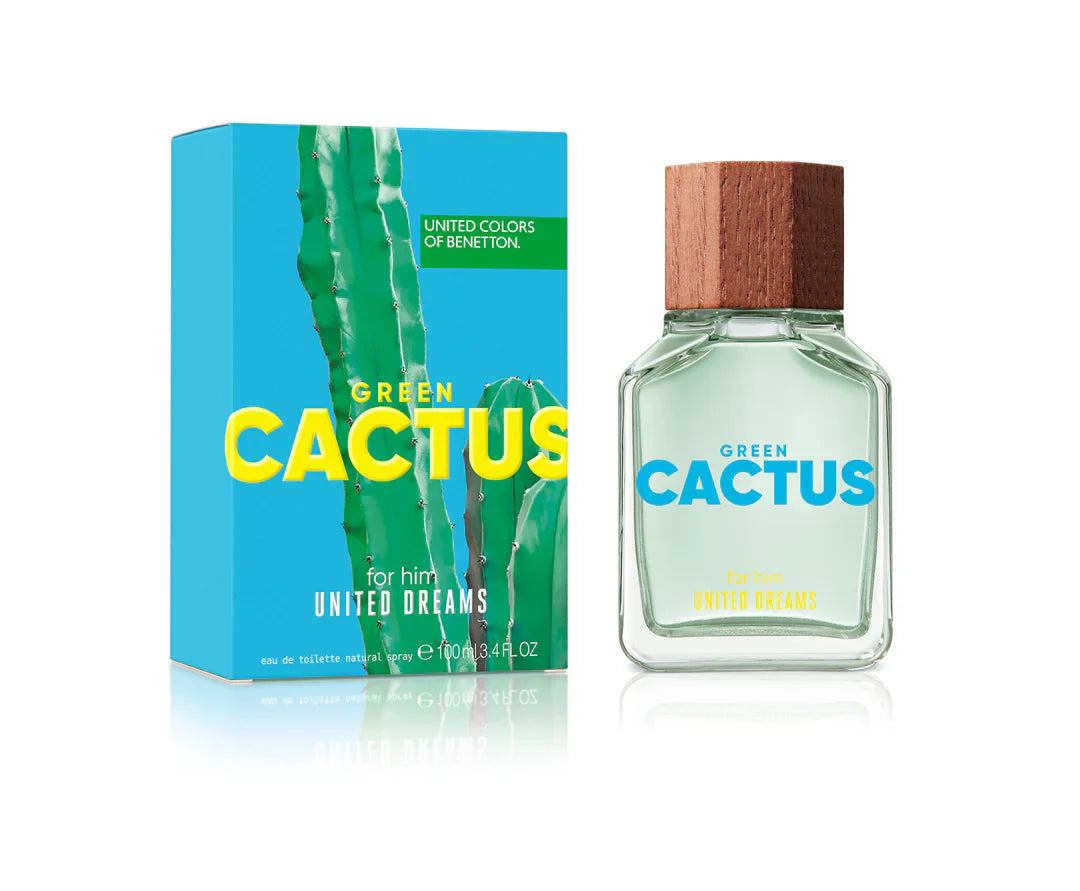 Benetton Dreams Green Cactus For Him Edt 100Ml