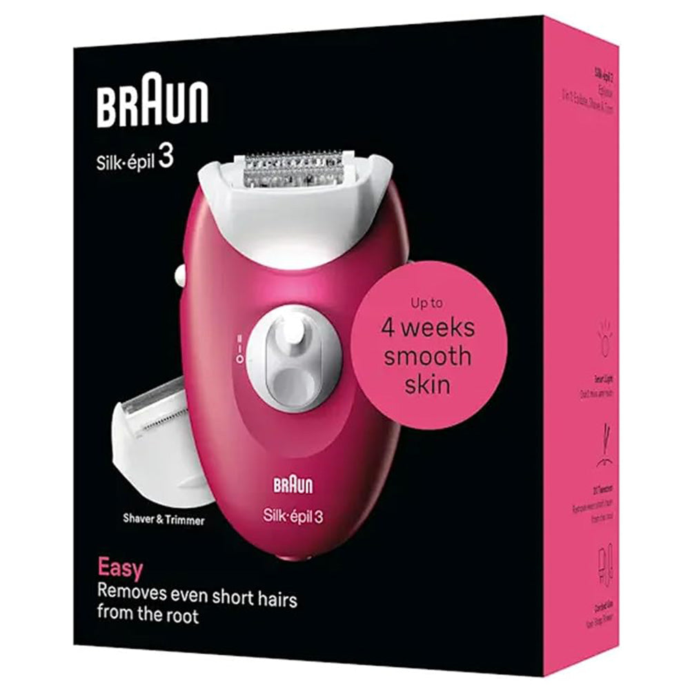 BRAUN SLIK-EPIL 3 EPILATOR Model SE3032