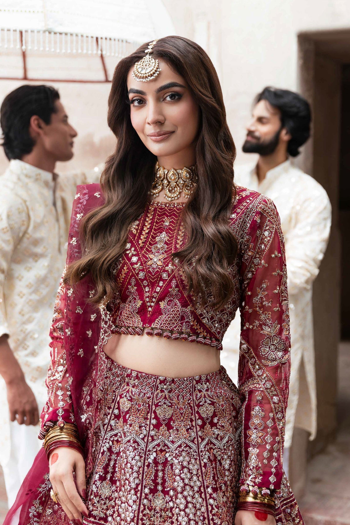 Mehfil Shagna by Ramsha Unstitched 3 Piece Festive Formals Collection'2025-SF-01-Gulrukh