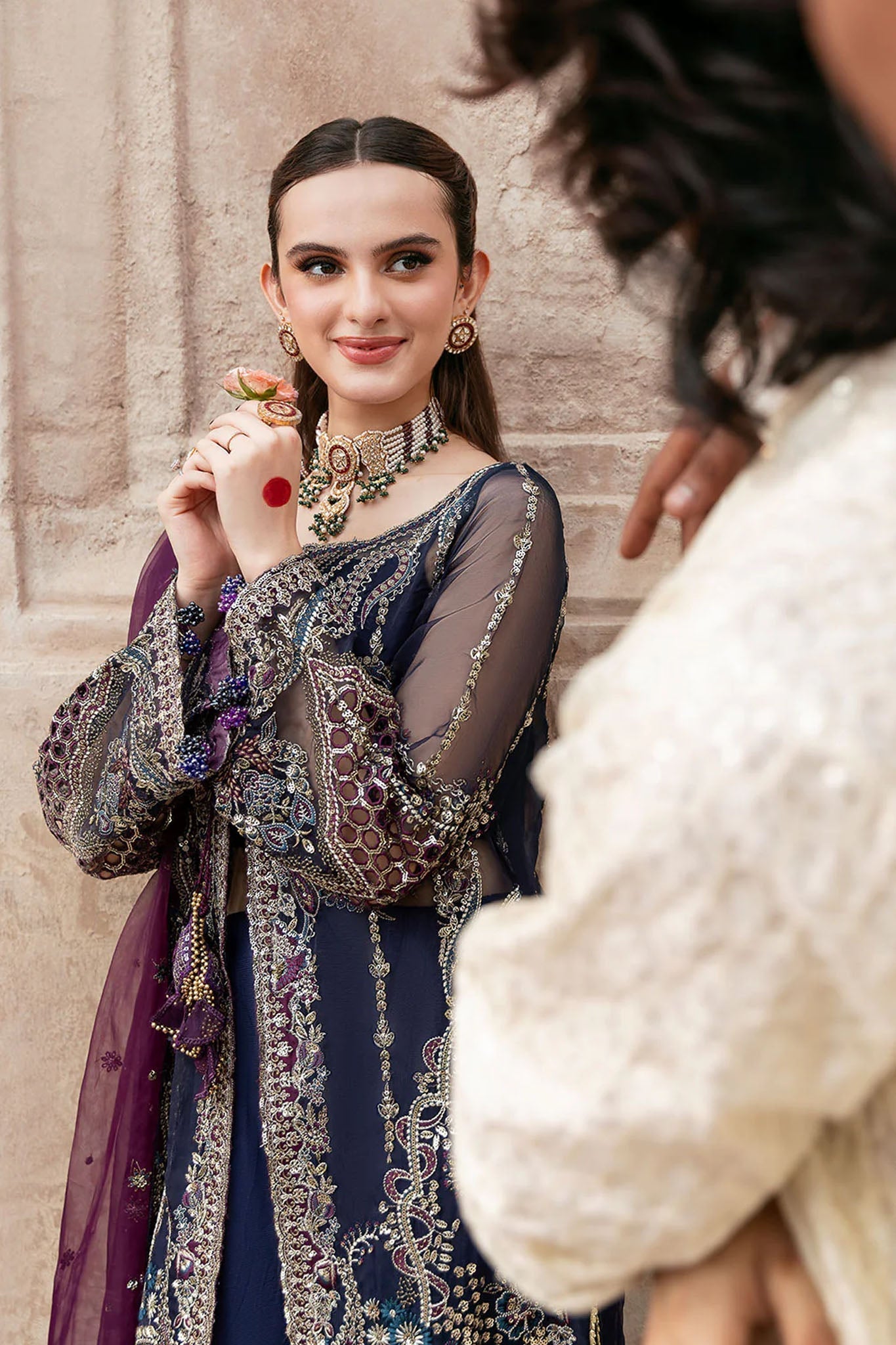 Mehfil Shagna by Ramsha Unstitched 3 Piece Festive Formals Collection'2025-SF-09-Neel