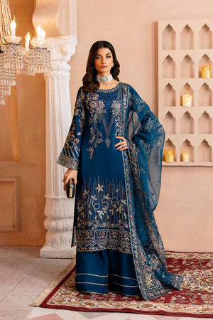 Shehnai by Ramsha Unstitched 3 Piece Raw Silk Vol- 01 Collection'2025-SS-107