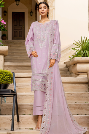 Sada Bahar Stitched 3 Piece Luxury Emb Spring Vol-05 Collection'2025-MK-45-Lalic