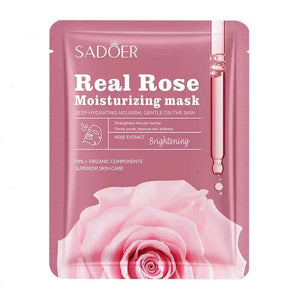 Sadoer Real Rose Moisturizing Facaial Mask 25G - 1 PC - My Store