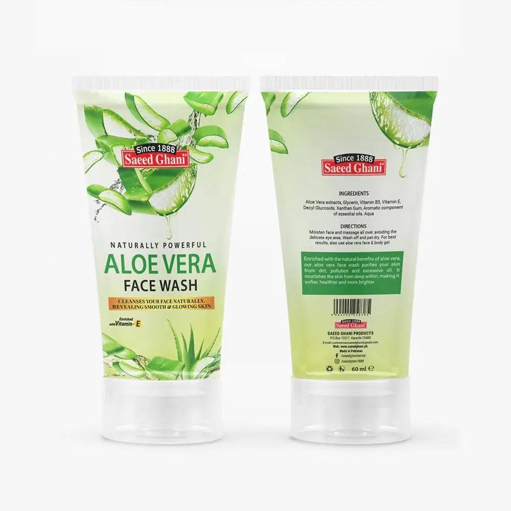 Saeed Ghani - Aloe Vera Face Wash 60Ml - My Store