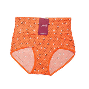 Sajiero Daisy Printed Brief Cotton Panty - My Store