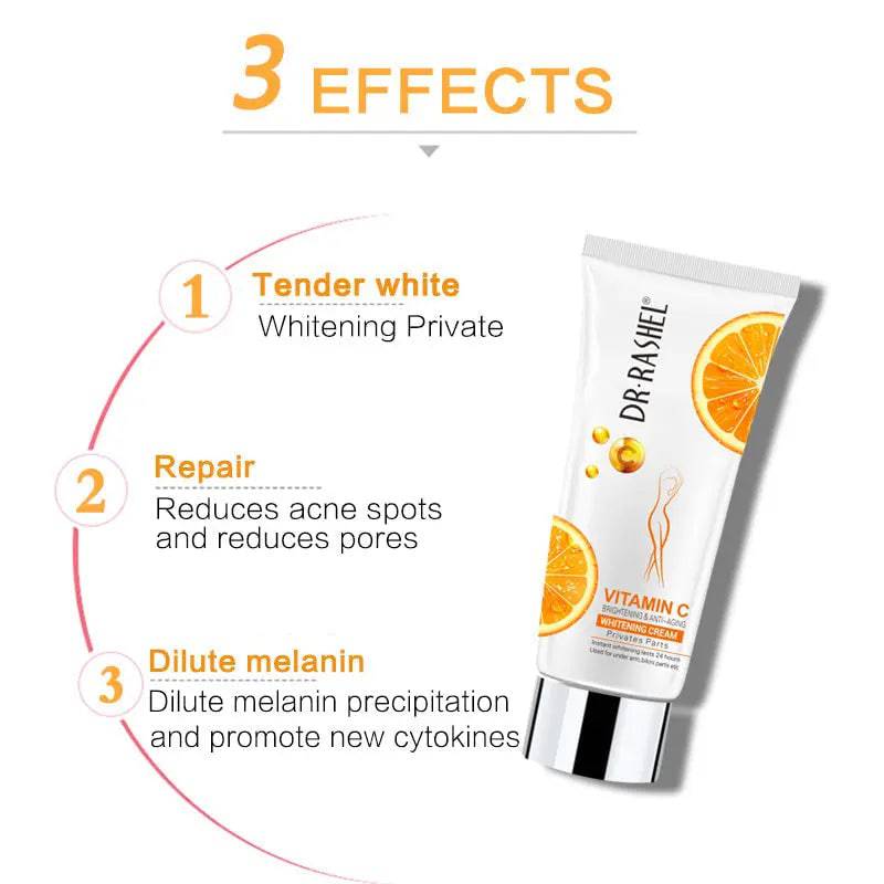 Sajiero Dr.Rashel Vitamin C Brightening & Anti Aging Whitening Cream For Private Body - My Store