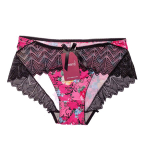Sajiero Funky Printed Net Panty - My Store