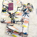 Sajiero Galaxy Boski Linen Printed Pajama Luxury Print - My Store