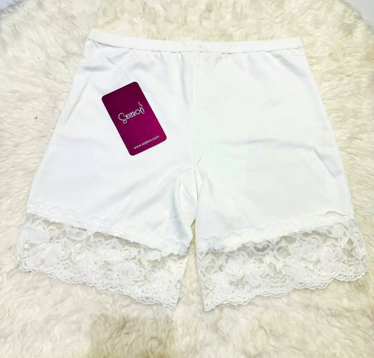 Sajiero Lacy Jersey Cotton Boxer Panty - My Store