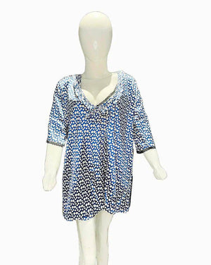 Sajiero Love Night Printed 2pcs Nightgown Set - My Store