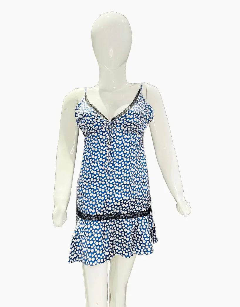 Sajiero Love Night Printed 2pcs Nightgown Set - My Store