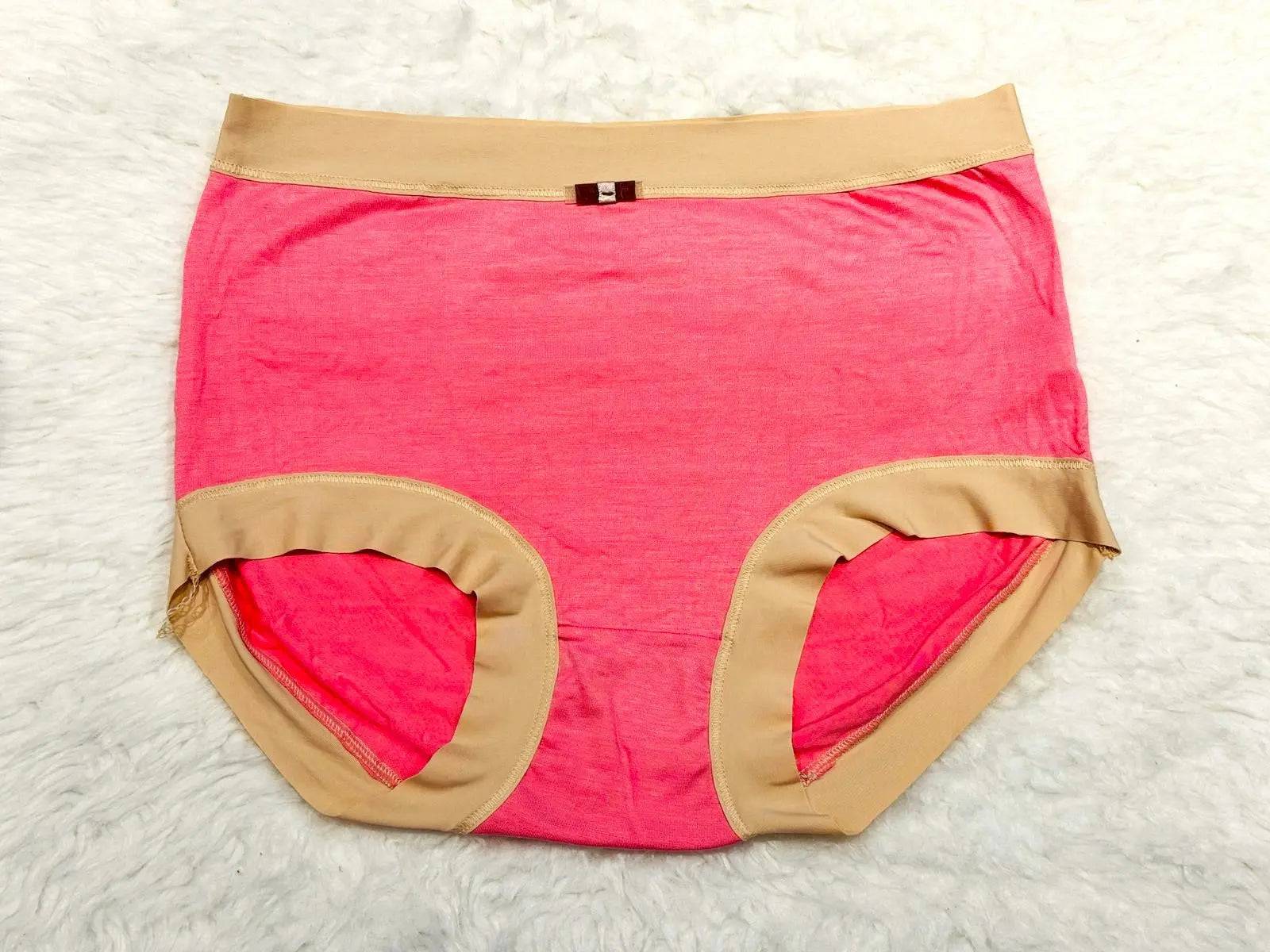 Sajiero Plus Size Plain Brief Cotton Panty best quality undergarment for ladies price in pakistan online