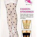 Sajiero Polka Dots Women Leg Stocking White - My Store