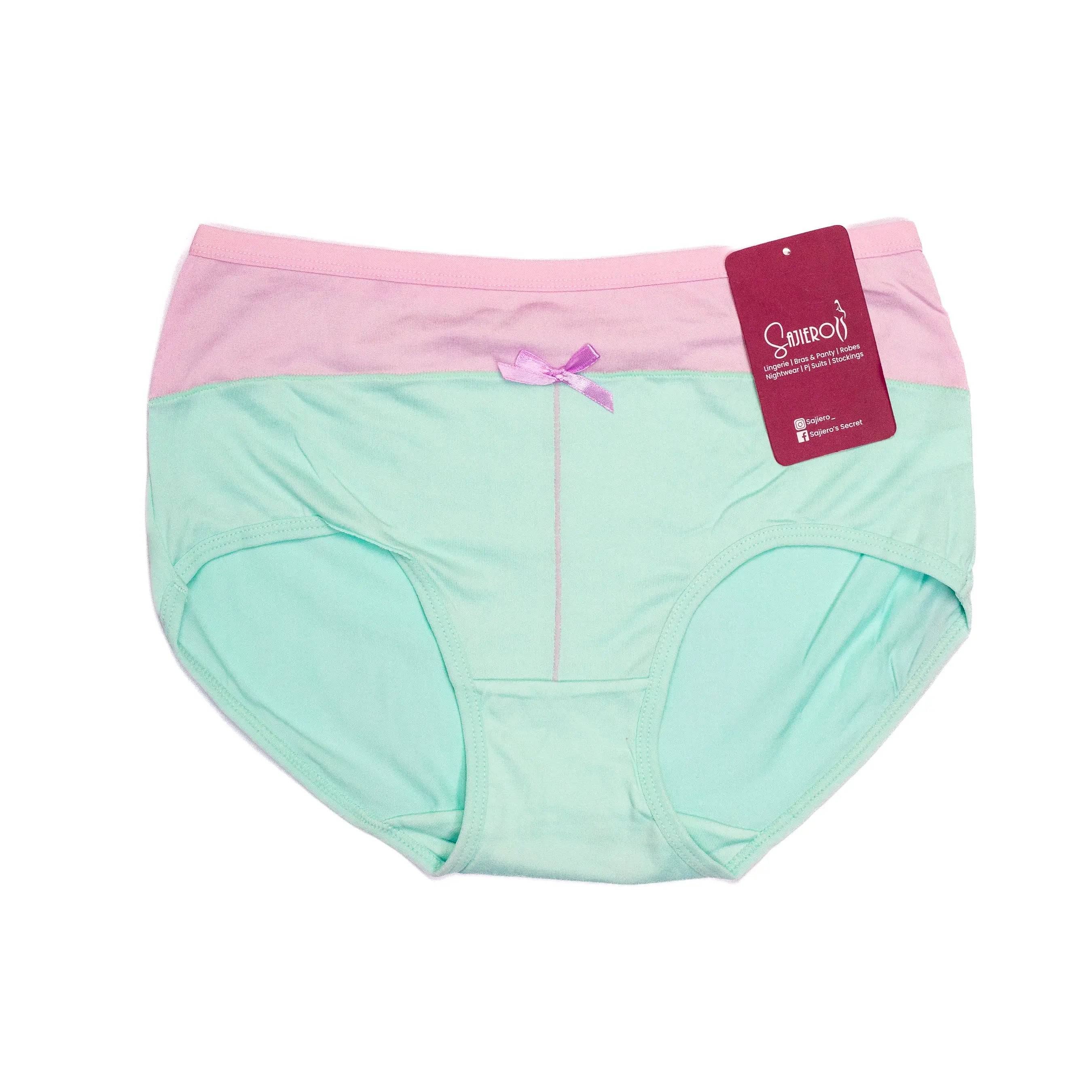 Sajiero Rise Brief Cotton Panty - My Store