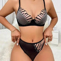 Sajiero Seashell Non Padded Bra and Panty Set - My Store