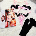 Sajiero Sk 3pcs Fancy Half Cup Bikini Set - My Store