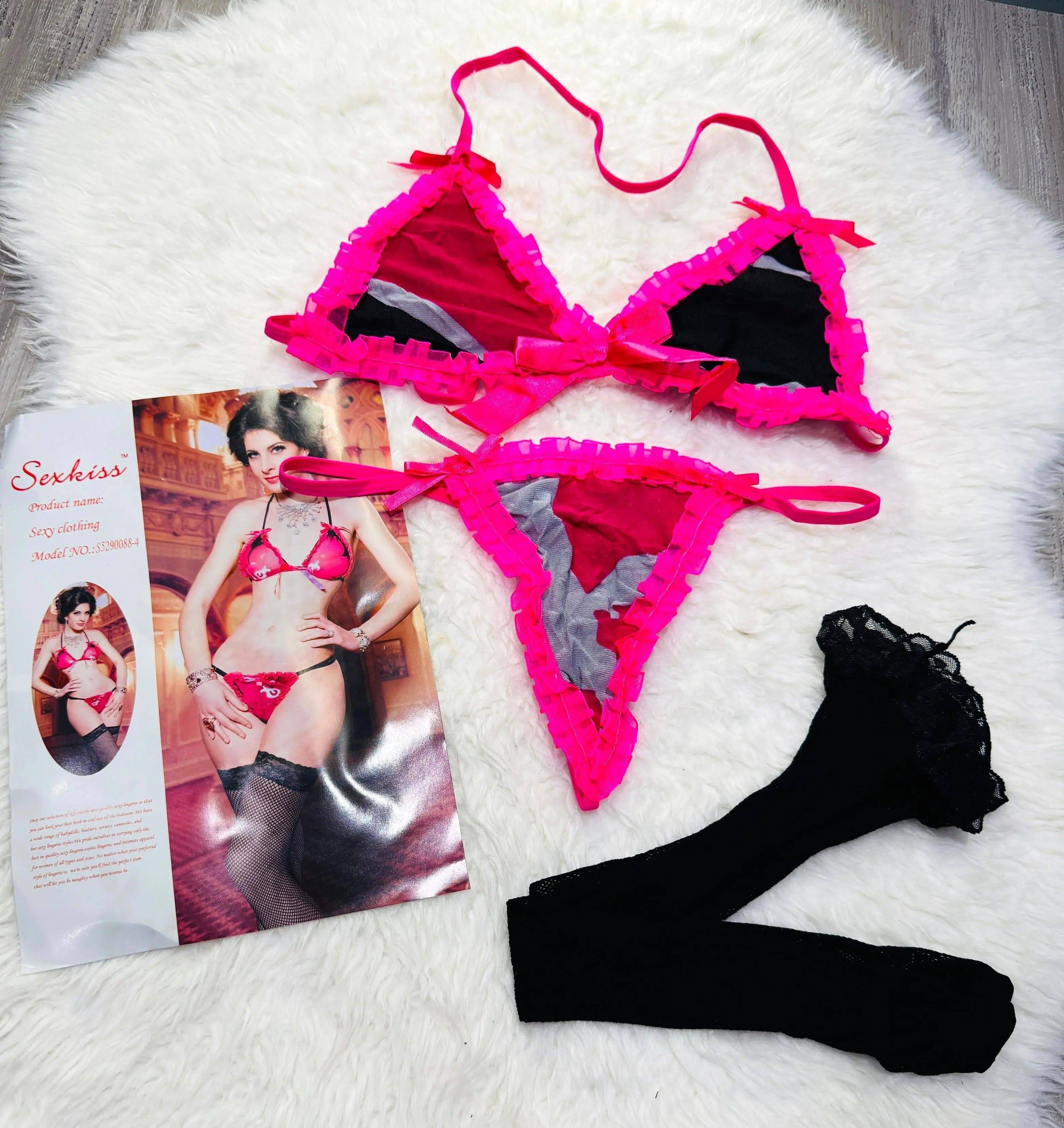 Sajiero Sk 3pcs Fancy Sexy Multi Bikini Set - My Store