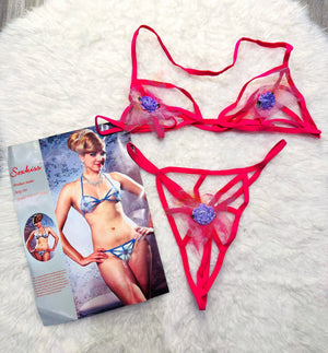 Sajiero Sk 3pcs Fancy Wiz Bikini Set - My Store