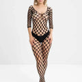 Sajiero Spotty Large Circle Hole Sexy Full Body Stocking - My Store