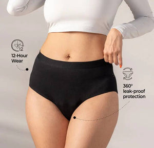 Sajiero Super Absorbent Leak Proof Period Panties Pack of 4 - My Store