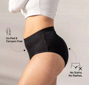 Sajiero Super Absorbent Leak Proof Period Panties Pack of 4 - My Store