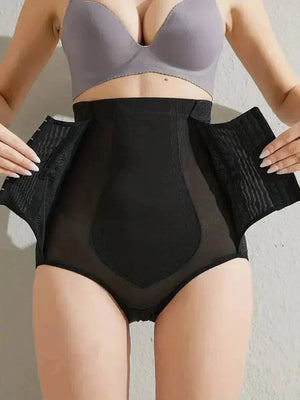 Sajiero Tummy Control Buckle Butt Lifter Postpartum Body Shaper - Hook Panty Shaper - My Store