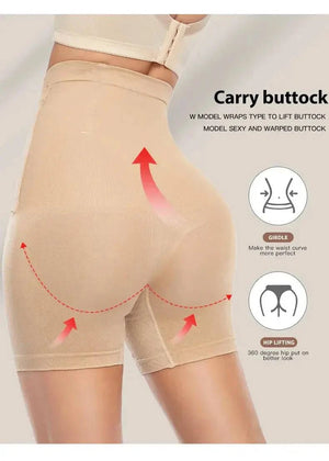Sajiero Tummy Control Butt Lifter with Adjustable Buckle Shapewear - My Store