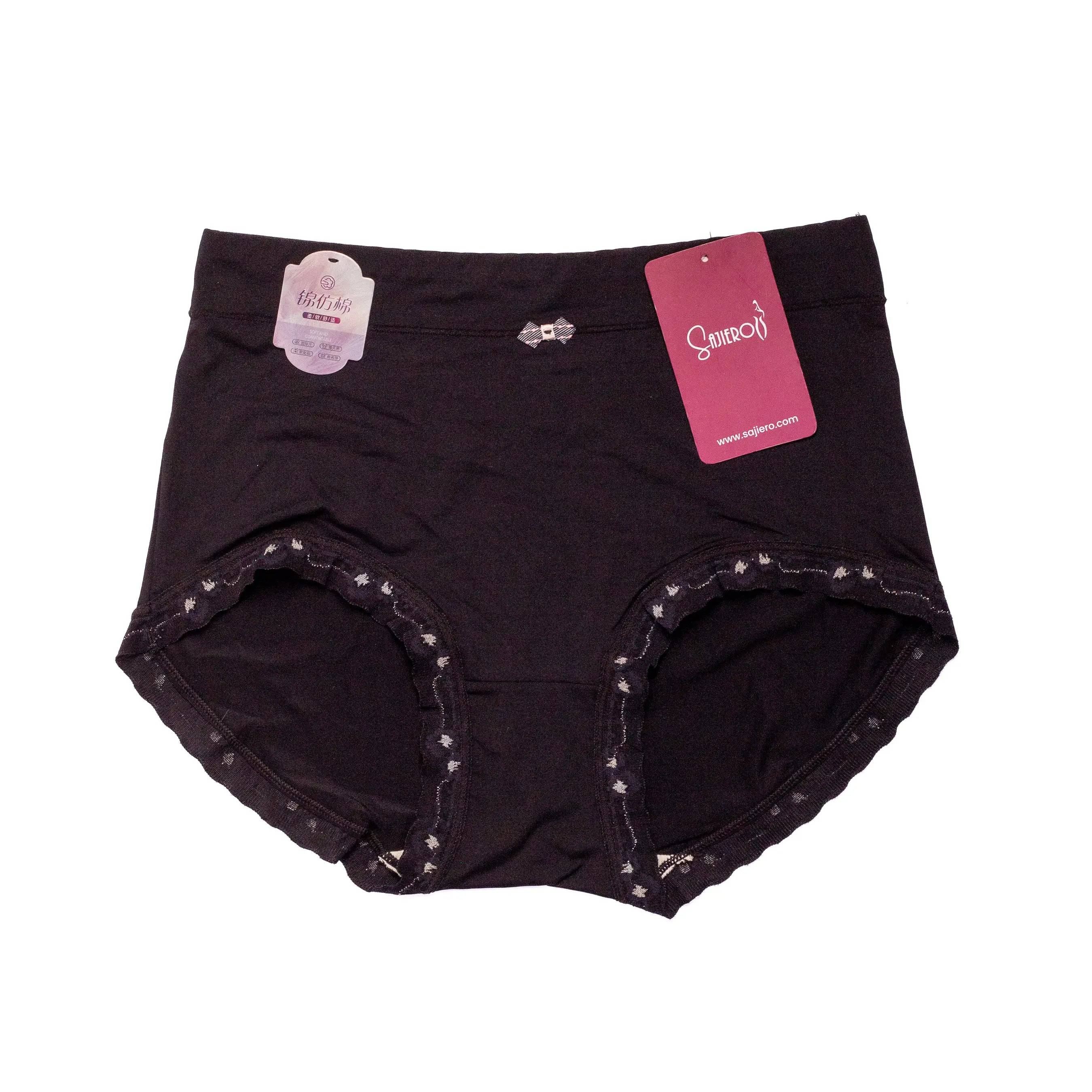 Sajiero VVC Plain Brief Cotton Panty - My Store