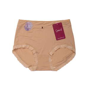 Sajiero VVC Plain Brief Cotton Panty - My Store