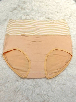Sajiero Wasit Rib Brief Cotton Panty - My Store