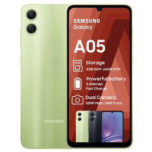 Samsung Galaxy A05 RAM 4 GB ROM 64 GB 5000 mAh - PTA Approved - Snapcart.pk