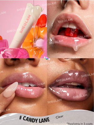 SHEGLAM - Crystal Glaze Moisturizing Lip Care-Candy Lane - My Store