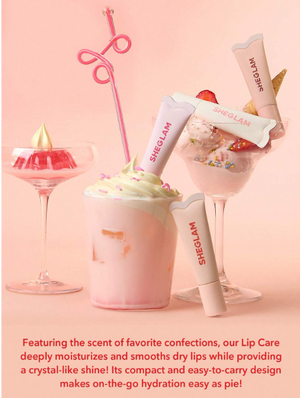 SHEGLAM - Crystal Glaze Moisturizing Lip Care-Strawberry Milk - My Store