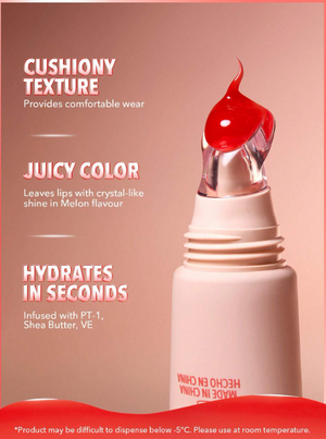 SHEGLAM - Crystal Glaze Moisturizing Lip Care-Melon Pop - My Store