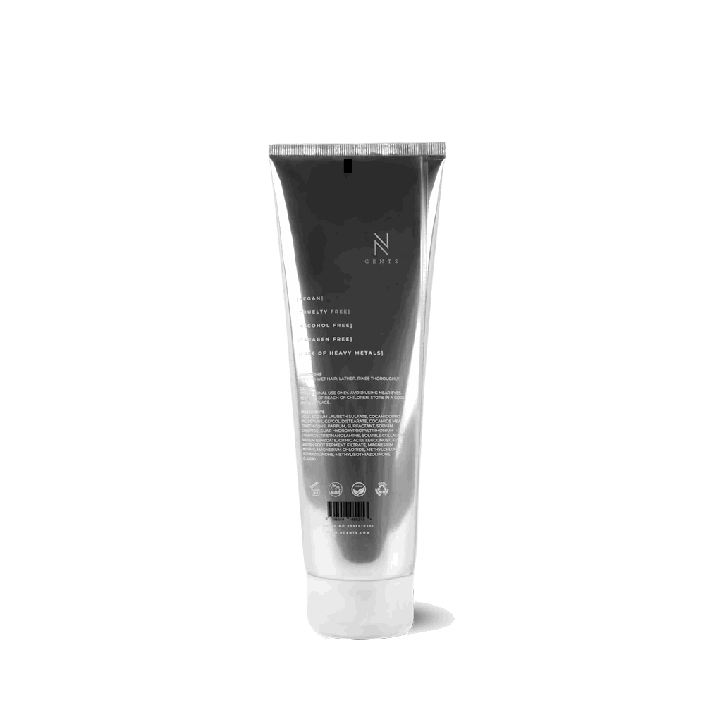 Nabila Gents Head Face Daily 2In1 Hair & Beard Shampoo 250Ml