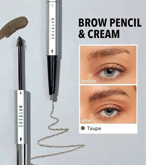Sheglam 2In1 Eyebrows Pencil & Cream Fill Me In Taupe - My Store