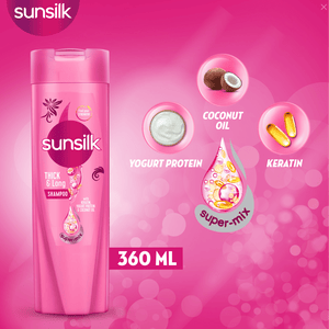 Sunsilk Thick & Long Shampoo - 360ML - My Store