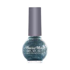 Swiss Miss - Sapphire Sparkle (F-401) - Nail Polish