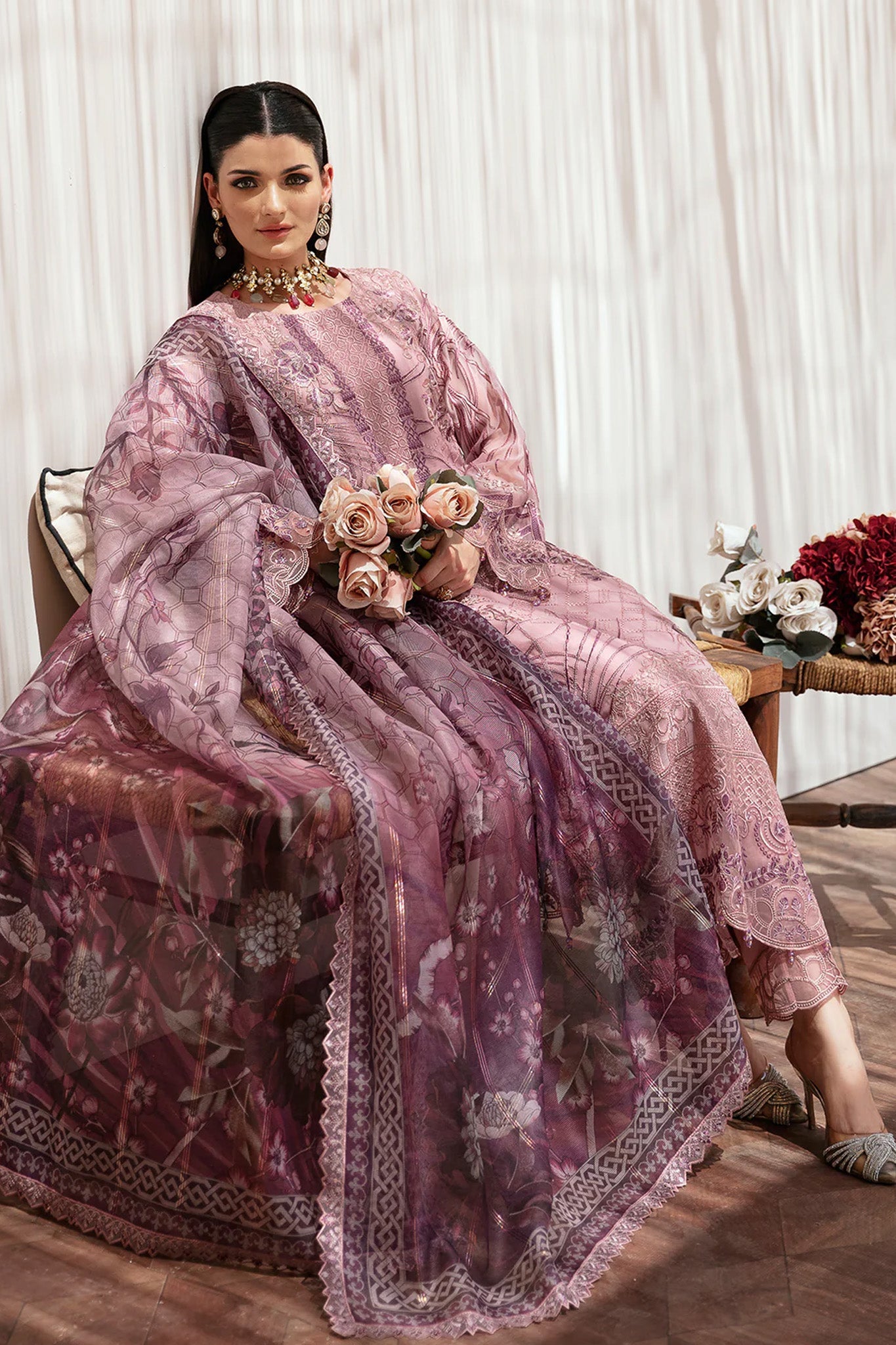 Dastan by Ramsha Unstitched 3 Piece Formals Vol-02 Collection'2025-T-203